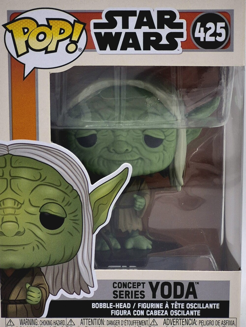 ⭐ Funko Pop Star Wars Concept Series Yoda #425 NIB